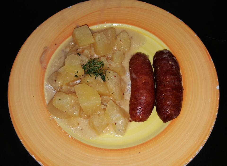 Savoyard sausage with potatoes